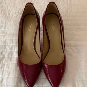 Michael Kors Deep Red Heels